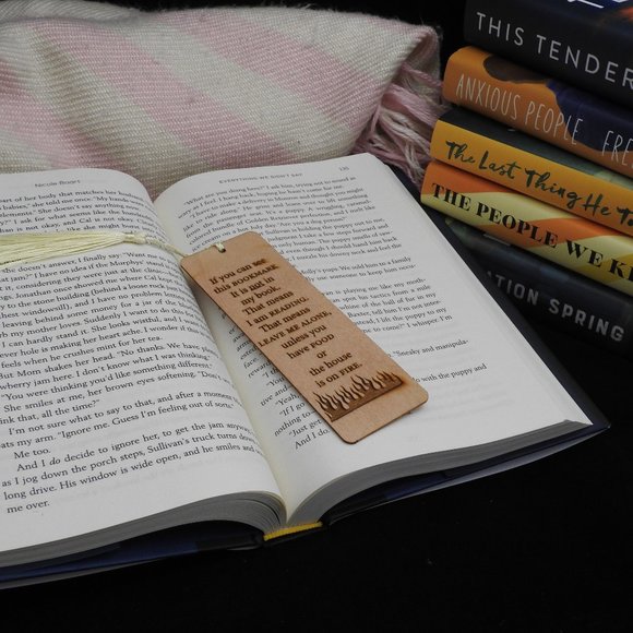 As it was creation Other - Wooden Bookmark